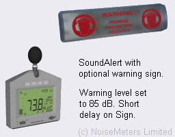 soundalert noise warning alarm