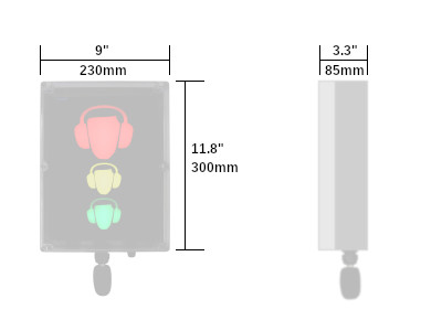 soundear 2 outdoor dimensions